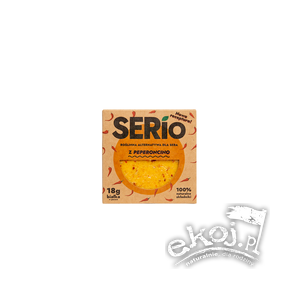 Roślinna alternatywa dla sera z peperoncino 150g SERio