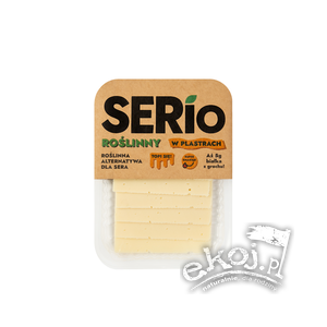 Roślinna alternatywa dla sera w plastrach 100g SERio