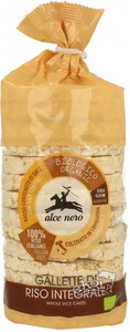 Wafle ryżowe pełnoziarniste BIO 100g Alce Nero