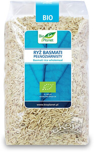 Ryż Basmati pełnoziarnisty BIO 1kg Bio Planet
