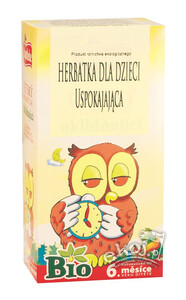 Herbatka dla dzieci uspokajająca BIO 20x1,5g Apotheke