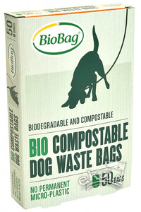 Worki na psie odchody 50 szt. kompostowalne i biodegradowalne Bio Bag