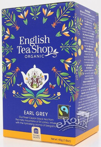 Herbata Earl Grey BIO Fair Trade 20x2,25g English Tea Shop