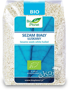 Sezam biały łuskany EKO 250g Bio Planet
