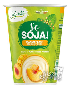 Produkt sojowy mango-brzoskwinia bezglutenowy EKO 400g Sojade