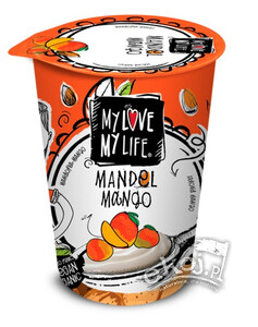 Deser migdałowy mango bezglutenowy BIO 180g My Love My Life