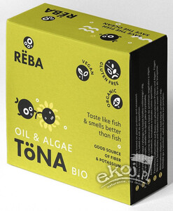 Wegańska alternatywa tuńczyka w oleju słonecznikowym besgl. BIO 150g Reba