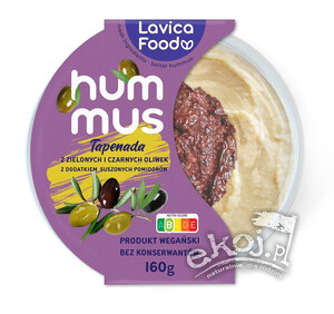 Hummus tapenada 160g Lavica Food