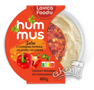 Hummus salsa spicy 160g Lavica Food