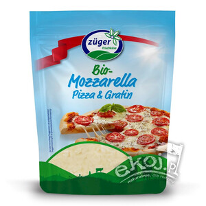 Mozzarella tarta do pizzy BIO 150g Zuger