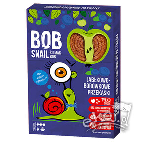Bob Snail przekąska jabłko-borówka 60g