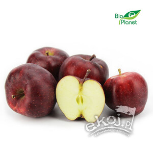 Jabłka BIO odmiana Red Delicious 1kg