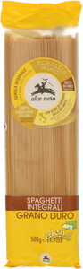 Makaron semolinowy razowy spaghetti BIO 500g Alce Nero